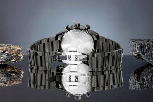 Zegarek Giewont Zegarek Męski Giewont Chronograph Sapphire Czarny GW9140-B2 7