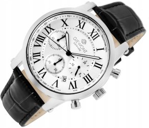 Zegarek Giewont Zegarek Męski Giewont Chronograph Sapphire Srebrny GW6260-A1 11