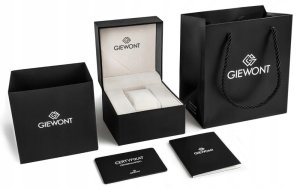Zegarek Giewont Zegarek Męski Giewont Chronograph Sapphire Czarny GW8810-A1 11