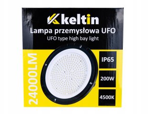 KELTIN Lampa przemysłowa LED typu UFO 200W 24000LM 4500K IP65 (10) 9