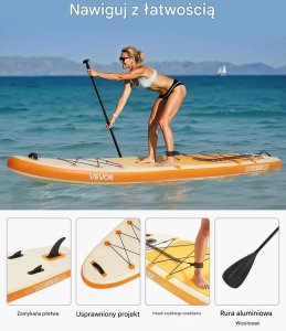 Halo-Fit Deska SUP pompowana 335x84x15cm z akcesoriami all in 4