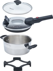 Remoska Prodiż 2w1 D51F/10 2l Dua Glass Szklane okienko 400W 4