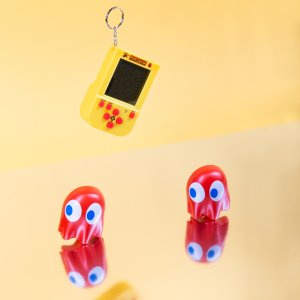 Breloczek Arcade1UP Mini Konsola Retro Pac-man Breloczek Brelok Kultowa Gra Arcade Na Prezent / 320126 4