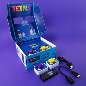 Tetris Duel Konsola Gra Tv Retro Arcade Dla Dwóch Graczy 2x Pad Plug & Play / 320142 4