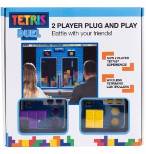 Tetris Duel Konsola Gra Tv Retro Arcade Dla Dwóch Graczy 2x Pad Plug & Play / 320142 6