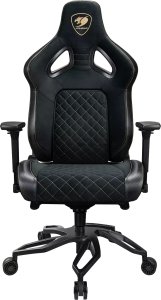 Fotel Cougar COUGAR CGR-T2F-GLB Uniwersalny fotel dla gracza Wyściełane siedzisko tapicerowane Czarny 10
