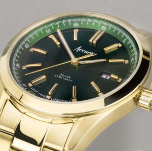 Zegarek Jordan Kerr Zegarek męski Accurist 74018 złoty 8