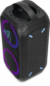 Głośnik TechniSat Głośnik przenośny TechniSat WUMMSBOX 80W Bluetooth USB AUX IPX4 TWS Czarny 8