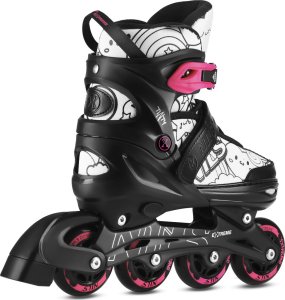 Nils Extreme NH10907 4w1 ŁYŻWOROLKI Z WYM. PŁOZĄ HOKEJOWĄ TINTY RÓŻOWE ROZM. L(39-42) NILS EXTREME 9