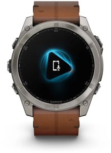Zegarek sportowy Garmin Fenix 8 AMOLED - 51 mm Brązowy (010-02905-40) 11