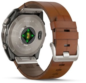 Zegarek sportowy Garmin Fenix 8 AMOLED - 51 mm Brązowy (010-02905-40) 4