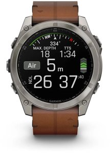 Zegarek sportowy Garmin Fenix 8 AMOLED - 51 mm Brązowy (010-02905-40) 6
