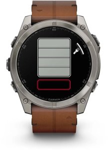 Zegarek sportowy Garmin Fenix 8 AMOLED - 51 mm Brązowy (010-02905-40) 8