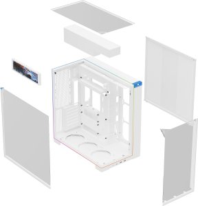 Obudowa Thermalright A70 Vision biała ARGB 3