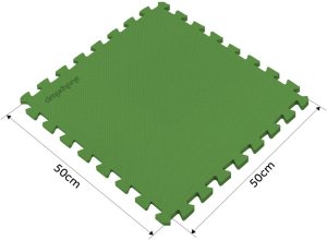 Dmuchane Mata piankowa pod basen puzzle 50 x 50 cm 8 szt EDUKAMP 10