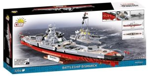 Cobi Battleship Bismarck 3204 klocków 138