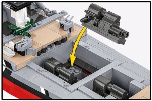Cobi Battleship Bismarck 3204 klocków 64