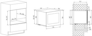 Chłodziarka do wina Avintage AVI6075PLATINUM winiarka do zabudowy 5