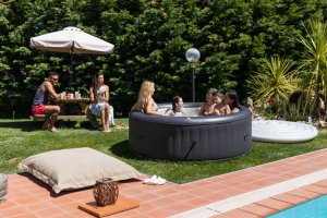 SPA ogrodowe MSpa Basen z hydromasażem dmuchane Rimba MSpa 6 osób SPA Bąbelki 7