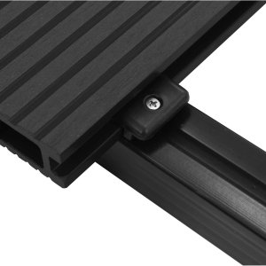 vidaXL vidaXL Deska Tarasowa 4 pcs Antracyt Kompozyt drewniano-plastikowy 6