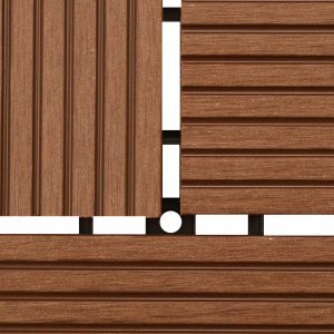 vidaXL vidaXL Płytka Tarasowa 11 pcs Brązowy 30 x 30 cm 7