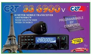 CB Radio CRT Radio CRT SS 6900 V7 VOX AM FM SSB CW CTCSS DCS wersja V7 Export 3