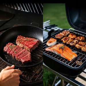 Retoo Termometr kuchenny Meatmeet S Pro z aplikacją Bluetooth do grilla piekarnika wędzarni - szary 8