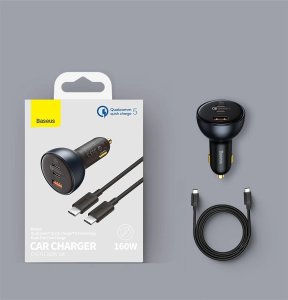 Ładowarka Baseus 1x USB-A 2x USB-C 3 A  (6932172611897) 4