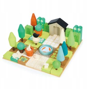 Tender Toys Kreatywny zestaw z drewnianymi elementami - Ogród 6
