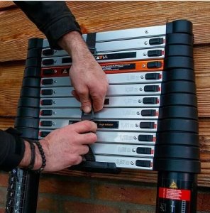 AWTools Batavia B.V. | Giraffe PRO Telescopic Ladder 3.81 m 6