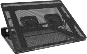 Podstawka chłodząca Natec Tern 2 Plus 12.1-17.3" z 2 wentylatorami 2