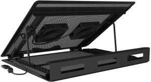 Podstawka chłodząca Natec Tern 2 Plus 12.1-17.3" z 2 wentylatorami 6