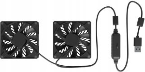 Podstawka chłodząca Natec Tern 2 Plus 12.1-17.3" z 2 wentylatorami 9