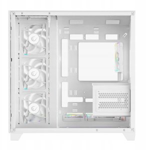 Obudowa Rampage Sealite 7xFan ARGB Biała 7