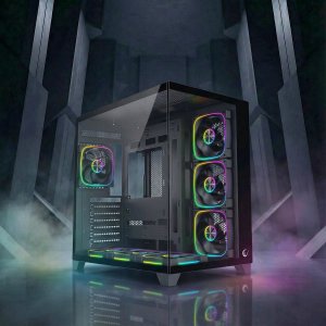 Obudowa Rampage Sealite 7xFan ARGB Czarna 3