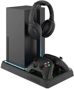 Fixed Stacja wielofunkcyjna do Xbox Series X/S czarna (FIXXB-MCS-BK) 2