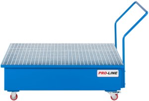 Pro-Line Wanna ociekowa wychwytowa pod 2 beczki PRO-LINE 1210x810x981mm mobilna 2