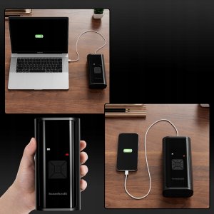 Bee Pompka rowerowa elektryczna Bauerkraft z powerbankiem 6000mAh 14