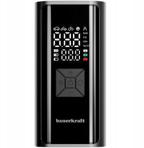 Bee Pompka rowerowa elektryczna Bauerkraft z powerbankiem 6000mAh 2