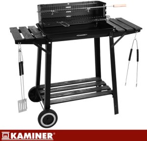 Kaminer Grill ogrodowy z pokrywą 93x41x86cm 7