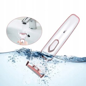 Verk Golarka elektryczna damska 4w1 do twarzy ciała bikini i brwi USB 12