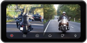 Nawigacja GPS Ekran motocyklowy Medialove F89 6,25'' GPS Carplay Android Auto kamery soczewki SONY 4