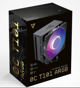 Chłodzenie CPU Modecom Volcano 0C T101 ARGB 120 czarne (MC-C-T101-AF0-B) 7