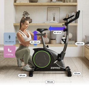 Rower stacjonarny Zipro Nitro magnetyczny 6