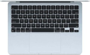 Laptop Apple Apple MacBook Air 13" M5 10-core CPU + 10-core GPU / 24GB RAM / 512GB SSD / Klawiatura US / Błękitny (Sky Blue) 2