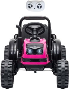 Milly Mally Milly Mally Pojazd na akumulator Traktor z przyczepą Farmer Pink EDUKAMP 2