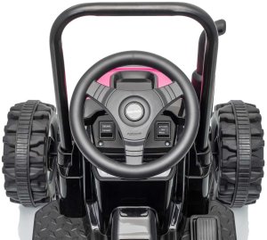 Milly Mally Milly Mally Pojazd na akumulator Traktor z przyczepą Farmer Pink EDUKAMP 9
