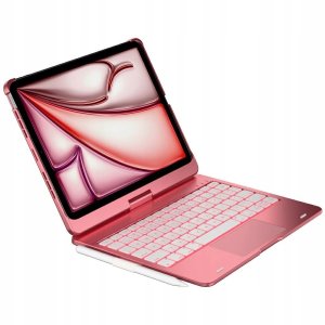 Etui na tablet SUPERO Etui Typecase Flexbook Touch             z klawiaturą do iPad Air 11" M2 2024 / M3 2025 / M4 2026 różowy 2