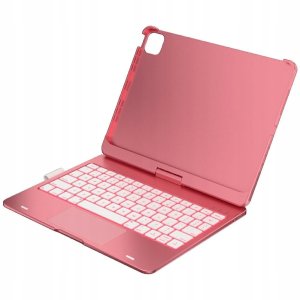 Etui na tablet SUPERO Etui Typecase Flexbook Touch             z klawiaturą do iPad Air 11" M2 2024 / M3 2025 / M4 2026 różowy 3