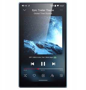 FiiO JM21 (4GB+64GB) Sky Blue - Przenośny odtwarzacz Hi-Res 3
